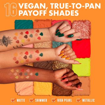 NYX Professional Makeup Ultimate Paradise Shock Palette 16 Ombretti