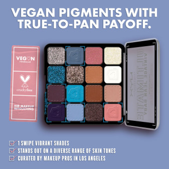 NYX Professional Makeup Ultimate Vintage Jean Baby Palette 16 Ombretti