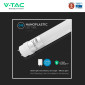 Immagine 10 - V-Tac VT-121 Tubo LED T8 G13 18W SMD Chip CREE Nano Plastic Lampadina 120cm con Starter - SKU 216536 / 216546 / 216556