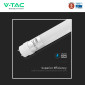 Immagine 12 - V-Tac VT-121 Tubo LED T8 G13 18W SMD Chip CREE Nano Plastic Lampadina 120cm con Starter - SKU 216536 / 216546 / 216556