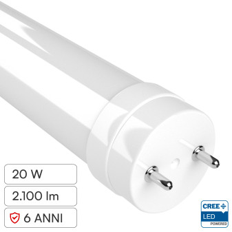 Tubo LED T8 G13 20W SMD CREE Nano-Plastic 150cm con Starter V-Tac