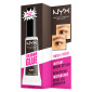 Immagine 1 - NYX Professional Makeup The Brow Glue Gel Sopracciglia Effetto Laminato Tenuta 16h Black - Flacone da 5g