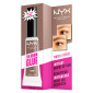 Immagine 1 - NYX Professional Makeup The Brow Glue Gel Sopracciglia Effetto Laminato Tenuta 16h Taupe - Flacone da 5g