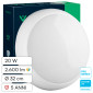 Immagine 1 - V-Tac Pro VT-8603 Plafoniera LED Rotonda 20W SMD Chip Samsung IP65 IK08 CCT Changing Color 3in1 - SKU 801-24