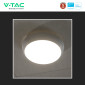 Immagine 5 - V-Tac Pro VT-8603 Plafoniera LED Rotonda 20W SMD Chip Samsung IP65 IK08 CCT Changing Color 3in1 - SKU 801-24