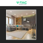 Immagine 8 - V-Tac VT-207-N Lampadina LED GX53 6,4W Disc SMD - SKU 23901 / 23902 / 23903