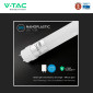 Immagine 10 - V-Tac VT-007 Tubo LED T8 G13 7W SMD Chip CREE Nano Plastic Lampadina 60cm con Starter - SKU 240646 / 240656