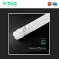 Immagine 11 - V-Tac VT-007 Tubo LED T8 G13 7W SMD Chip CREE Nano Plastic Lampadina 60cm con Starter - SKU 240646 / 240656