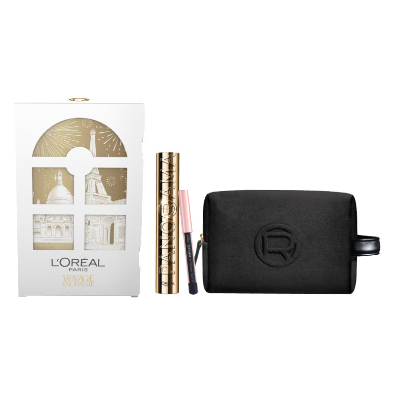 L'Oréal Paris Voyage Enchanté Paradise Set Regalo Natale Mascara Matita Pochette L'Oréal Paris Voyage Enchanté Paradise Set Regalo Natale Mascara Matita Pochette