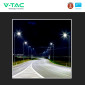 Immagine 5 - V-Tac VT-169ST-S Lampada Stradale LED 150W SMD Chip Samsung Lampione IP65 Colore Grigio - SKU 2120436