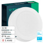 Immagine 1 - V-Tac Pro VT-60012 Mini Pannello LED Rotondo 12W SMD Chip Samsung a Superficie - SKU 78731 / 78741 / 78751