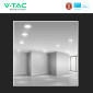 Immagine 7 - V-Tac Pro VT-61018 Mini Pannello LED Rotondo 18W SMD Chip Samsung a Incasso - SKU 78641 / 78651 / 78661
