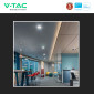 Immagine 8 - V-Tac Pro VT-61018 Mini Pannello LED Rotondo 18W SMD Chip Samsung a Incasso - SKU 78641 / 78651 / 78661