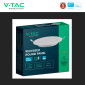 Immagine 12 - V-Tac Pro VT-61018 Mini Pannello LED Rotondo 18W SMD Chip Samsung a Incasso - SKU 78641 / 78651 / 78661
