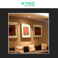Immagine 22 - V-Tac VT-1018 Faretto LED da Incasso 18W Rotondo in Alluminio Colore Nero - SKU 10301 / 10302 / 10303
