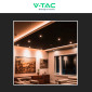 Immagine 23 - V-Tac VT-1018 Faretto LED da Incasso 18W Rotondo in Alluminio Colore Nero - SKU 10301 / 10302 / 10303