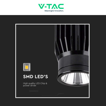 V-Tac VT-1018 Faretto LED da Incasso Rotondo 18W SKU 10301 10302 10303