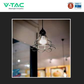V-Tac VT-270 Lampadina LED E14 6,5W MiniGlobo P45 SMD Chip CREE