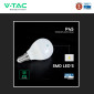 Immagine 25 - V-Tac VT-270 Lampadina LED E14 6,5W MiniGlobo P45 SMD Chip CREE - SKU 218636 / 218646 / 218656