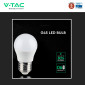 Immagine 42 - V-Tac VT-290 Lampadina LED E27 6,5W MiniGlobo G45 SMD Chip CREE - SKU 218666 / 21867-6 / 218686