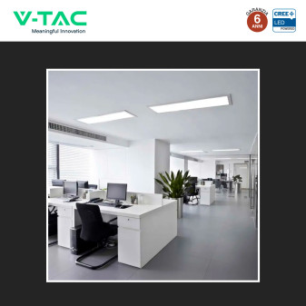 V-Tac Pro VT-6147 6 Pannelli LED CREE Rettangolari 120x30 40W