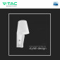 Immagine 26 - V-Tac VT-88062 Lampada LED da Muro 2W SMD Chip CREE Applique con Faretto Ricarica Veloce USB - SKU 240006 / 240016