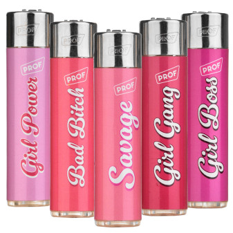 Prof Maxi Accendino a Pietrina Pink Girl Serie 5 Accendini