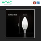 Immagine 9 - V-Tac VT-268 Lampadina LED E14 6,5W Candela C37 SMD Chip CREE - SKU 2111116 / 2111216 / 2111316