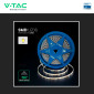 Immagine 9 - V-TAC VT-2835 120 Striscia LED Flessibile 8W/m Monocolore SMD Chip CREE 24V Bobina da 10m - SKU 240806 / 240816 / 240826