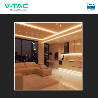 V-TAC VT-2835 120 Striscia LED 10W/m SMD Chip CREE 24V 10m