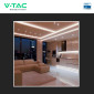 Immagine 7 - V-TAC Striscia LED Flessibile 12W/m Monocolore SMD Chip CREE 24V Bobina da 10m - SKU 2125966 / 2125976 / 2125986
