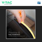 Immagine 11 - V-TAC Striscia LED Flessibile 12W/m Monocolore SMD Chip CREE 24V Bobina da 10m - SKU 2125966 / 2125976 / 2125986