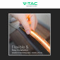 Immagine 9 - V-TAC VT-2110 Striscia LED Flessibile 22 W/m Monocolore SMD Chip 2110 Bobina da 5m - SKU 212602