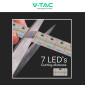Immagine 10 - V-TAC VT-2110 Striscia LED Flessibile 22 W/m Monocolore SMD Chip 2110 Bobina da 5m - SKU 212602