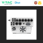 Immagine 8 - V-Tac Deye Inverter Monofase Ibrido On-Grid / Off-Grid 6kW IP65 Garanzia 10 Anni CEI 0-21 Display LCD - SKU 12679
