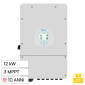 Immagine 1 - V-Tac Deye Inverter Monofase Ibrido On-Grid / Off-Grid 12kW IP65 Garanzia 10 Anni Display LCD - SKU 12675