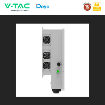 V-Tac Deye Inverter Monofase Ibrido On-Grid / Off-Grid 12kW IP65