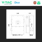 Immagine 4 - V-Tac Deye Inverter Trifase Ibrido On-Grid / Off-Grid 30kW IP65 Garanzia 10 Anni Display LCD - SKU 12674