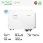 Immagine 2 - V-Tac Solis Inverter Trifase Ibrido On-Grid / Off-Grid 125kW IP66 Garanzia 10 Anni Display LCD - SKU 12677