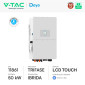 Immagine 2 - V-Tac Deye Inverter Trifase Ibrido On-Grid / Off-Grid 50kW IP65 10 Anni Display LCD Certificato CEI 0-21 e 0-16 - SKU 11861