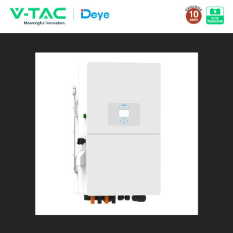 V-Tac Inverter Trifase On-Grid/Off-Grid 30kW IP65 CEI 0-21 CEI 0-16