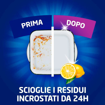 Finish Power Gel All in 1 al Limone Detersivo Lavastoviglie - 600ml