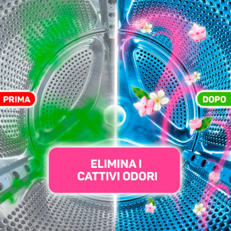 Napisan Cura Lavatrice Disinfettante Freschezza di Primavera 1 Dose