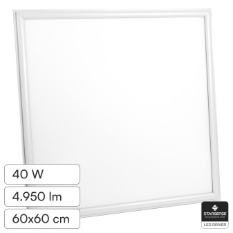 V-Tac VT-6060 Pannello LED Quadrato 60x60 40W