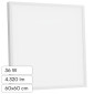 Immagine 1 - V-Tac VT-61037 Pannello LED Quadrato 60x60 36W SMD 2in1 a Superficie e Incasso - SKU 23765 / 23766