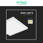 Immagine 8 - V-Tac VT-61037 Pannello LED Quadrato 60x60 36W SMD 2in1 a Superficie e Incasso - SKU 23765 / 23766
