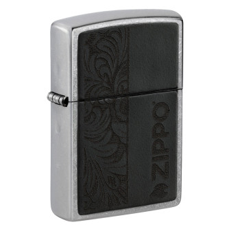 Accendino Zippo mod. 46919 Leather Zippo Design Nero