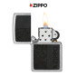 Immagine 5 - Zippo Accendino a Benzina Ricaricabile e Antivento con Fantasia Leather Zippo Design - mod. 46919