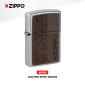 Immagine 2 - Zippo Accendino a Benzina Ricaricabile e Antivento con Fantasia Leather Zippo Design - mod. 46920