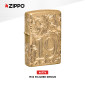 Immagine 2 - Zippo Accendino a Benzina Ricaricabile e Antivento con Fantasia 1932 Filigree Design - mod. 46776